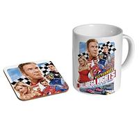 Talladega Nights Will Ferrell Ceramic Coffee MUG + Coaster Gift Set …
