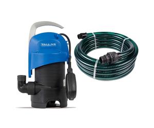 Tallas D-DW 400 with a 7 metre drain hose