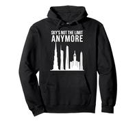 Tallest Buildings Skyline Architecture Lover Skyscraper Humo Pullover Hoodie