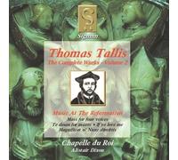 Tallis: Complete Works, Vol 2 - Music at the Reformation /Chapelle du Roi · Dixon