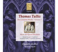 Tallis: Complete Works, Vol 7 - Music for Queen Elizabeth /Chapelle du Roi · Dixon