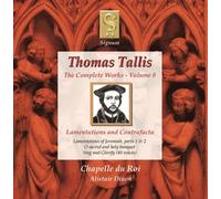 Tallis: Complete Works, Vol 8 - The Lamentations and Contrafacta /Chapelle du Roi · Dixon