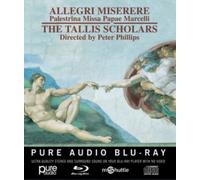 TALLIS SCHOLARS - ALLEGRI MISERERE - New BLU-RAY AUDIO - S4z