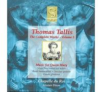 Tallis, T. - Complete Works-Volume. 3