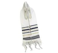 Tallit Messianic Head Covering Breathable Design With Ornate Fringe Ideal For Spiritual Practices And Celebrations Men Women Prayer Scarf