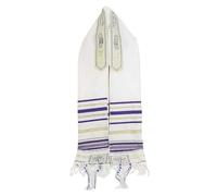 Tallit Messianic Head Covering Breathable Design With Ornate Fringe Ideal For Spiritual Practices And Celebrations Men Women Prayer Scarf