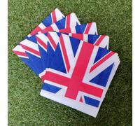 Tallon 16 Union Jack Napkins Kings Coronation Party Tableware Paper Serviette 3Ply