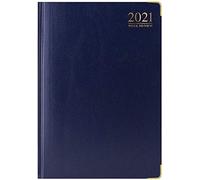Tallon 2020 A4 Size Week To View Diary Gilt-Edged ( Assorted Colour)