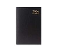 Tallon 2026 Day A Page A6 Diary Black (One Size)
