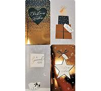 Tallon (2906) Christmas Money Wallet & Envelope, Arctic Luxe - Pack of 4