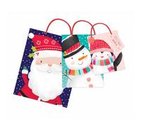 Tallon 3 Pack Christmas Cute Gift Bags Assorted Sizes Cute Festive Designs Perfect For Small Gifts Easy To Use Three Multiple