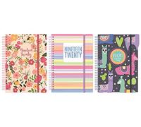Tallon 3883 2019-2020 A5 Academic PP Wiro DAP Die-Cut Diary with F