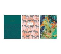 Tallon A4 Wild Ruled Hardback Book Large A4 Size Ruled Paper Pages Bright Colour Design Versatile Use Spacious Notebook