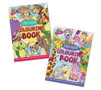 Tallon A5 Superior Colouring Book Compact A5 Size 80Gsm Quality Paper Assorted Designs Perfect For Kids Great Travel Activity Easy