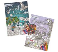 Tallon Animals And Oceans Colouring Book Animals And Ocean Themes Creative Activity Suitable For All Ages Assorted Designs Designed