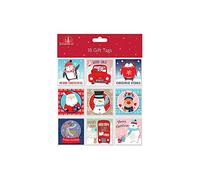 Tallon Christmas 18 Gift Tags For Children, Fun Christmas Design