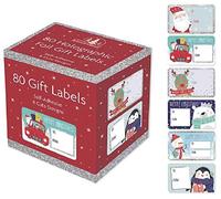 Tallon Christmas 80 Gift Tag Sticker Labels, Tags, Cute Designs (2917)