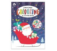 Tallon Christmas Activity Book Kids Large Festive Colouring & Sticker Art Pad Craft Set
