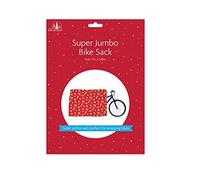 Tallon Christmas Bike Bag Wrap Extra Large Sack Universal Bicycle Snowflake 2M x 1.45M