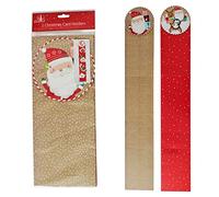 Tallon Christmas Card Holder, Red/Gold, Length: 39"