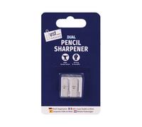 Just Stationery Dual Hole Metal Pencil Sharpener