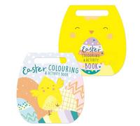 Tallon Easter Colouring Book And Handle Fun Easter Activity Supports Colouring Skills Suitable For Ages 4 12 Convenient Handle Design