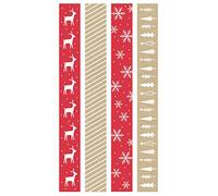 Tallon Festive Christmas Paper Chains - 80 in a Pack