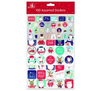 Tallon Festive Wonderland Assorted Christmas Stickers - Pack of 100