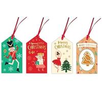 Tallon Festive Wonderland Luxury Christmas Tags, Nutcracker Designs - Pack of 16