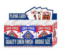 Tallon Games Linen Bridge Size Playing Card