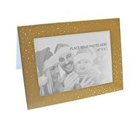 Tallon International Christmas 6 Pack Personalise your own Photo Cards - Gold