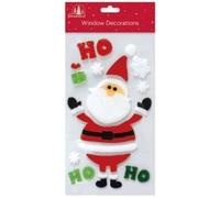 Tallon International Christmas Gel Window Sticker - Christmas Gel Clings Decoration (Santa (22003)), Multi