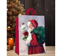 Tallon Jumbo Christmas Gift Bag Woven Traditional Father Christmas Gift Sack 67Cm