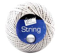 Tallon Just Stationery 100m String Ball - White, 5160/48