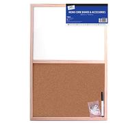 Tallon Just Stationery 400x600mm Split White/Cork Board