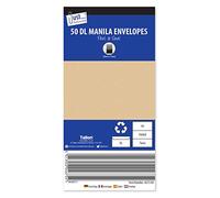Tallon DL Peel & Seal Manila Envelopes 4675 - 80gsm Paper - Pack of 50