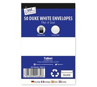 Tallon Just Stationery Peel & Seal Envelopes - Duke White (Pack of 50)