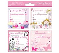 Tallon Just To Say Girl 4 Design Invitation Card (Box of 16)