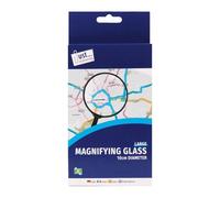 Tallon Large Magnifing Glass Enhanced Magnification Large Viewing Area Comfortable Grip Handle Suitable For All Ages Multi Purpose Use