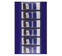 Tallon Plain Eraser (Pack of 6) in White Tallon White