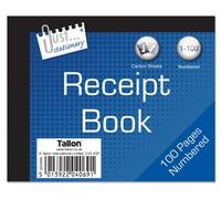 Tallon Receipt Book - Half Size P1022