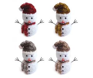Tallon Single Large Snowman Christmas Tinsel Decoration