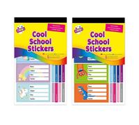 Tallon Super Cool School Stickers 8 Sticker Sheets Included Assorted Sticker Books Perfect For School Supplies Encourages Creativity