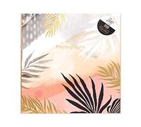 Tallon Tropical Sunset Palm Leaves 6x4 Photo Album Memo Slip in Holds 200 Photos