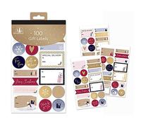 Tallon XA0120 Contemporary Christmas Gift Labels - Pack of 100