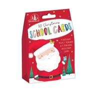 Tallon XC0002 School Christmas Xmas Cards/Envelopes Mini Cute Designs+Teacher/Assistant - Box of 30