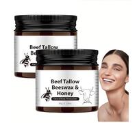 Tallow And Honey Balm,Beef Tallow Moisturizer,Beef Tallow Beeswax And Honey Face Moisturizer,Beef Tallow For Facebeef Tallow Honey Cream For Skin,Beef Tallow Beeswax & Honey Body Moisturizer (2)