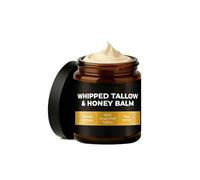 Tallow and Honey Balm - Raw Honey & Pure Beeswax, 100% Natural Grass-Fed Pure Beef Tallow Face Cream, Deep Hydration & Nourishment, Fast Absorbing for Skin, Nourish & Repairing Dry Skin (1Pc)
