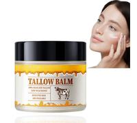 Tallow Honey Balm,Moisturizes Honey Tallow Balm for Cracked and Dry Skin,Moisturiser Face Women,Tallow Honey Body Lotion for Face Body,Face Moisturiser,Hydrating Face Cream,Dry Skin Moisturiser,60g