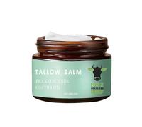 Tallow Of Grass Fed Cattle With Frankincense Oil And Oil Beef Tallow Oil Frankincense Beef Tallow Moisturising For Skin Sebum And For Face Body Mens Lotion Scented (Navy, One Size)